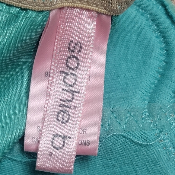 Sophie b NWT satin Lace Bustier Corset And Matching Panty Set. - Picture 10 of 13